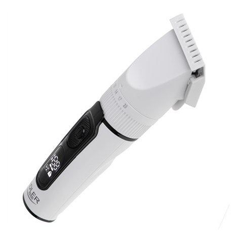 Adler | Hair Clipper with LCD Display | AD 2839 | Cordless | Number of length steps 6 | White/Black - 3